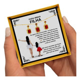 Presente Filha Conjunto Colar