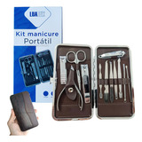 Presente Manicure Masculino Feminino Kit Unhas Cortador Capa Luatek