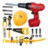 Presente Menino Kit Construtor Furadeira Eletrica E Cinto