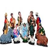 Presépio Completo 14 Peças Resina 12 Cm Decoração Natal