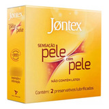 Preservativo Jontex Sensação Pele Com Pele C 2 Camisinhas