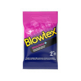 Preservativo Lubrificado Blowtex Orgazmax Pacote 3