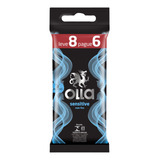 Preservativo Lubrificado Sensitive 8 Unidades Olla