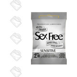 Preservativo Lubrificado Sensitive Sex Free 12 Pacotes X3un