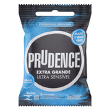 Preservativo Lubrificado Ultra Sensível Prudence Extra
