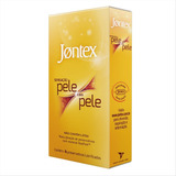 Preservativo Masculino Lubrificado Jontex Sensação Pele Com Pele Caixa 4 Unidades