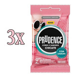 Preservativo Prudence Cores E Sabores Chiclete