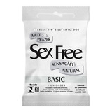 Preservativo Sex Free Camisinha Aroma Basic C 3 Un
