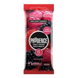 Preservativo Tutti Frutti Prudence Cores E Sabores Pacote 6u