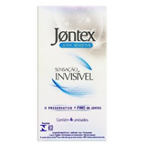 Preservativo Ultra Sensitive Sensação Invisivel 4un Jontex 