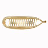Presilha Banana Metal Dourado