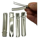 Presilha Bico De Pato Jacaré 3 5cm Com 2 Garras 100 Peças