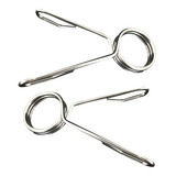 Presilha Grampo Barra Musculação 2 Voltas 1 Par 28 5 Mm