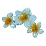 Presilha Piranha Flor Grande De Cabelo Cores Variadas Blogueira