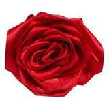 Presilha Rosa Flor De Cabelo Vermelho P Pombagira E Cigana
