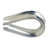 Presilha Sapatilha Leve P Cabo Aço 5 8 16mm 26 Unidades