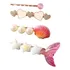 Presilhas De Cabelo Infantil Kit 4un Sereia Lindas Blogueira