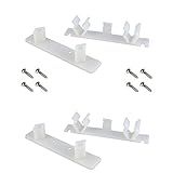 Presilhas De Gabinete Frontal Falsas 1 Conjunto Com Parafusos E Instruções Presilhas Frontais Falsas Tenn Tex Presilhas De Gaveta Falsas Abertura De 4 1 4