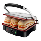 Press Grill 127v Red Ceramic Pg 02 Mondial