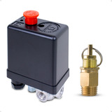Pressostato Automático 80 120 Libras Compressor Schulz Tekna