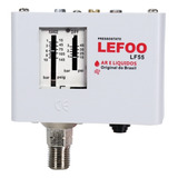 Pressostato Lefoo Lf55 Refrigeração Água Ar Óleo 1 A 10 Bar