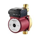 Pressurizador De Água Pl12 12 MCA 127V  Lorenzetti  7541020  Vermelho Preto  Pequeno