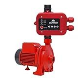 Pressurizador De Água Worker Com Pressostato Eletrônico 370w 1 2 Cv Para Caixa De água Chuveiros E Torneiras