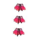 PRETYZOOM 3 Pecas Saia De Balé Infantil Tutu De Balé Para Tutu De Tule Para Crianças Saia Tutu Para Ballet Saia De Balé Para Crianças Busto Roupas Infantis Saia De Malha Filho