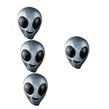 PRETYZOOM 5Pcs Máscaras Alienígenas Máscara Engraçada