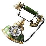 PRETYZOOM Telefone Com Discagem Rotativa Vintage