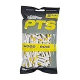 Pride Professional Tee System 2 3 4 Polegada Prolength Tee 100 Unidades Branco