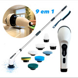 Prime Escovão Elétrico De Limpeza Giratório 360 Mop Premium
