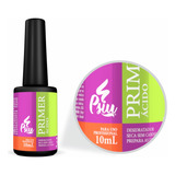 Primer Ácido Unha Gel Psiu Líquido 10 Ml Manicure Acrigel