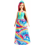 Princesa Dreamtopia Barbie Vestido Arco-iris Mattel Gjk16