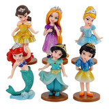 Princesas Disney 6 Miniaturas