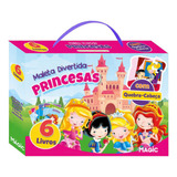 Princesas Maleta Divertida Com 6 Livros E Quebra cabeça De Ciranda Cultural Maleta Divertida Vol 1 Editorial Magic Capa Mole Edição Regular Em Português 2024