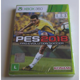 Pro Evolution Soccer 2018 Xbox 360 Original Português Lacrad