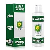Pro Golf Club Polish Limpador De Tacos De Golfe Removedor De Arranhões Para Tacos De Golfe Removedor De Ferrugem Kit De Limpeza Para Tacos De Golfe 290 Ml De Composto De Polimento De Metal 