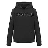 Pro Standard Moletom Big Boys NBA Golden State Warriors Clássico Triplo Preto Com Capuz Preto P