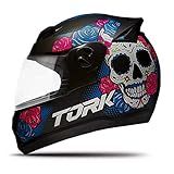 Pro Tork Capacete Evolution G7 Mexican Skull 56 Preto