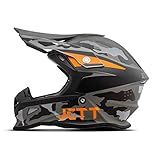 Pro Tork Capacete Jett Cross Fast Factory Edition 3 Tam. 56 Laranja