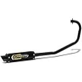 Pro Tork Escapamento Esportivo Competition, Compatível Com Honda Titan 125 Ks 2000 A 2004 / Fan 125 2004 A 2008, Preto