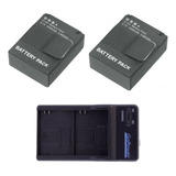 Proaventura Kit 2 Baterias E Carregador Gopro Hero 3 3