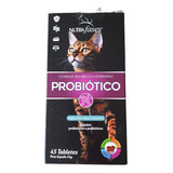 Probiótico Nutrafases Para Gatos C  45 Tabletes Mastigaveis