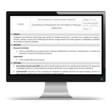 Procedimento Pop Controle Integrado De Vetores E Pragas