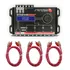Processador Áudio Digital Stetsom Stx2448 + 3 Cabos Rca 1m