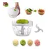 Processador Alho Manual Triturador Picador Fatiador Legumes