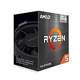 Processador AMD Ryzen 5 5500 AM4 4 2GHz Max Turbo 19 MB Cache 6 Núcleos E 12 Fios 100100000457BOX Cerâmica Cinza