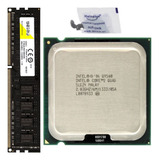 Processador Core 2 Quad Q9500 2,83ghz 6m + Memória Ddr3 4gb