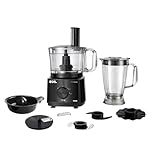 Processador De Alimentos Eos Multipro 7 Em 1 900w Inox All Black Eps01p 220v